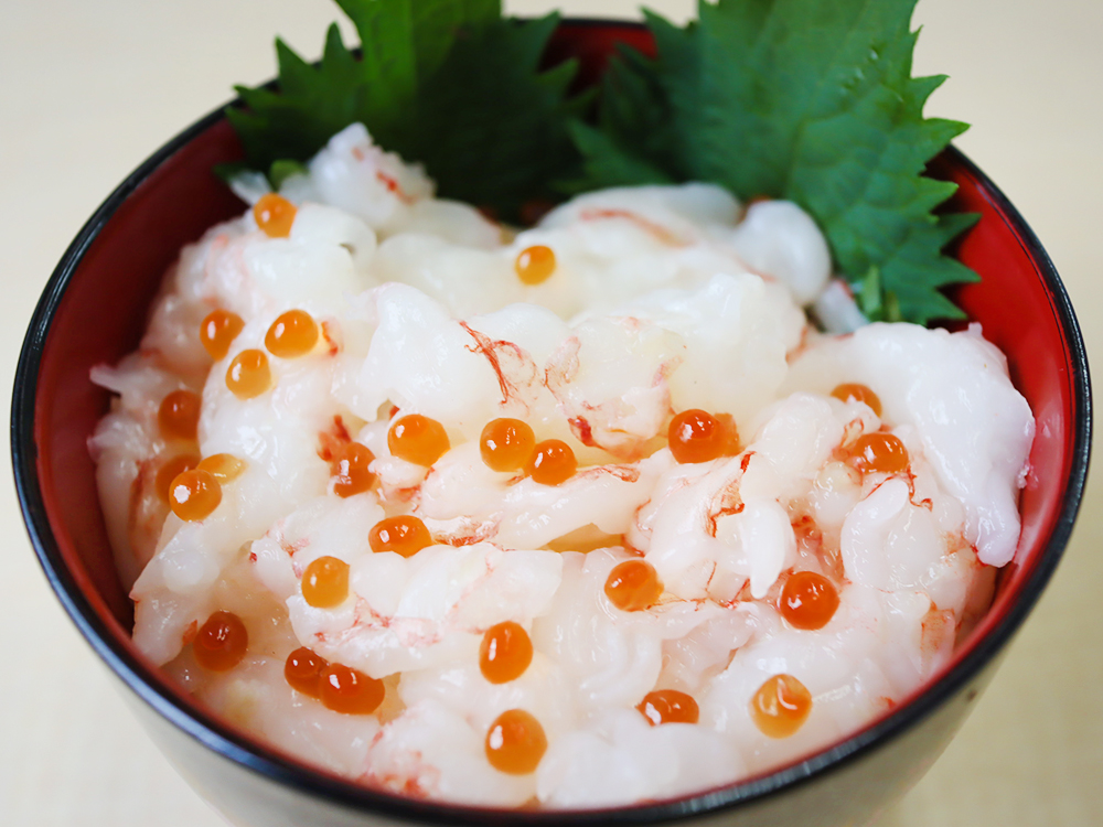 甘えび製品（尾付きムキ、グルムキ）